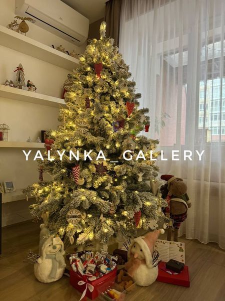 Ялинка лита Ковалівська засніжена 1,8 м 30014 фото